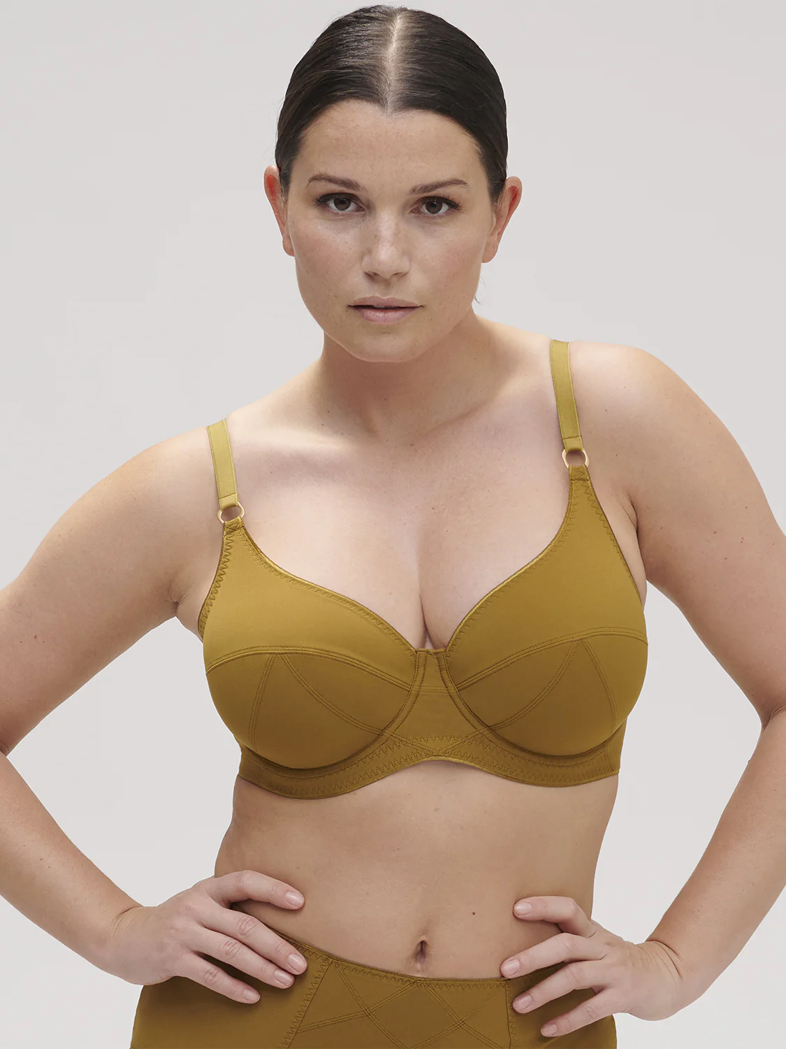 Artifice Underwire Plunge - Bronze
