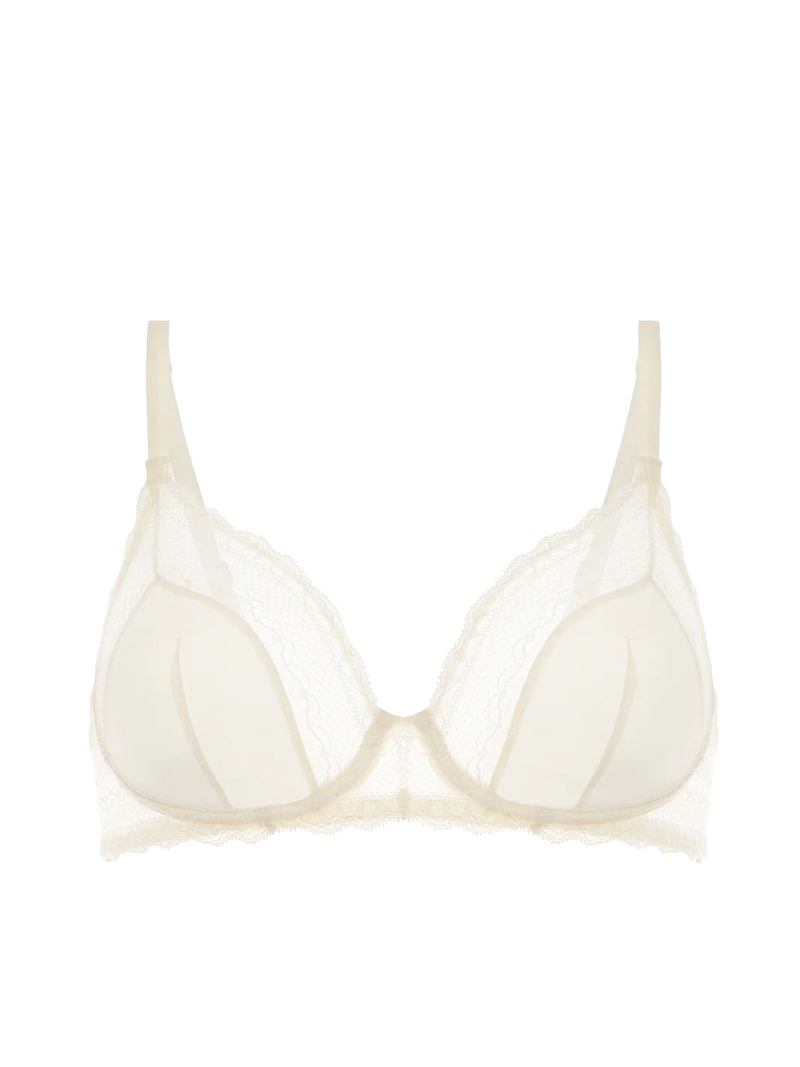 Destinée Underwire Plunge - Ivory - Image 13