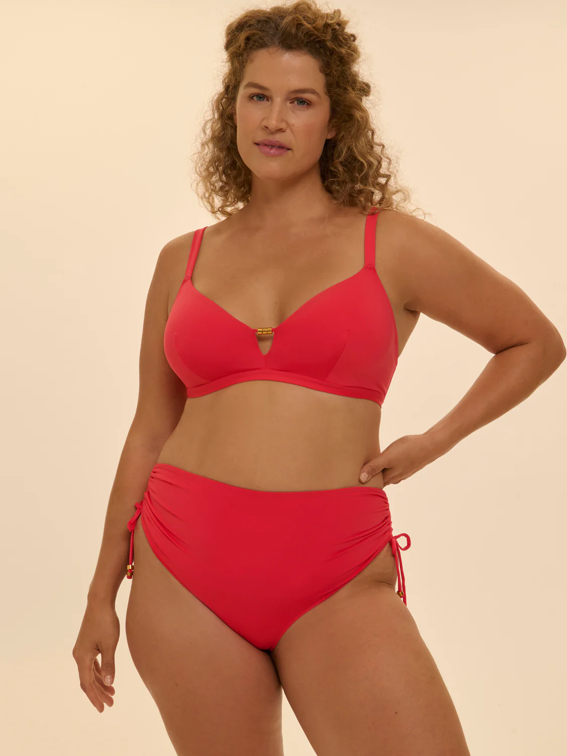 Perle Underwire Triangle - Flamingo - Image 5