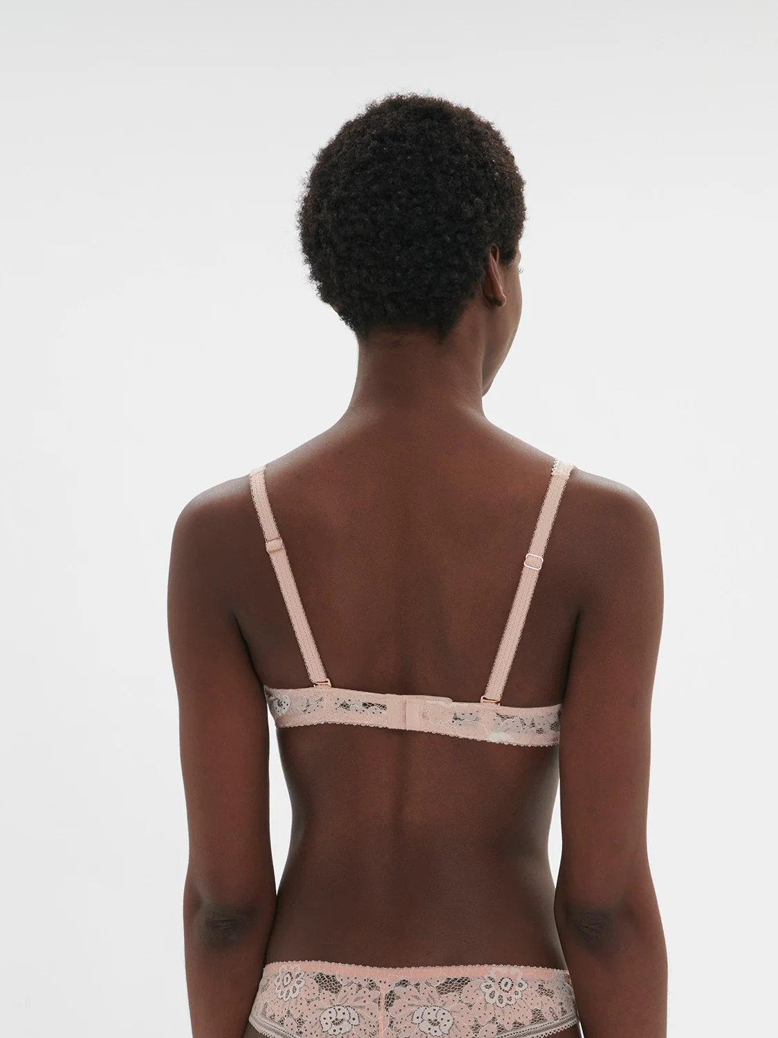 Festive Underwire Triangle - Ballet Pink - Image 10