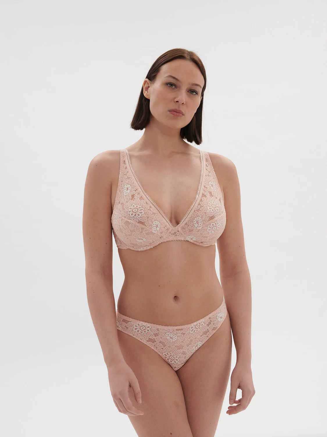 Festive Underwire Triangle - Ballet Pink - Image 5