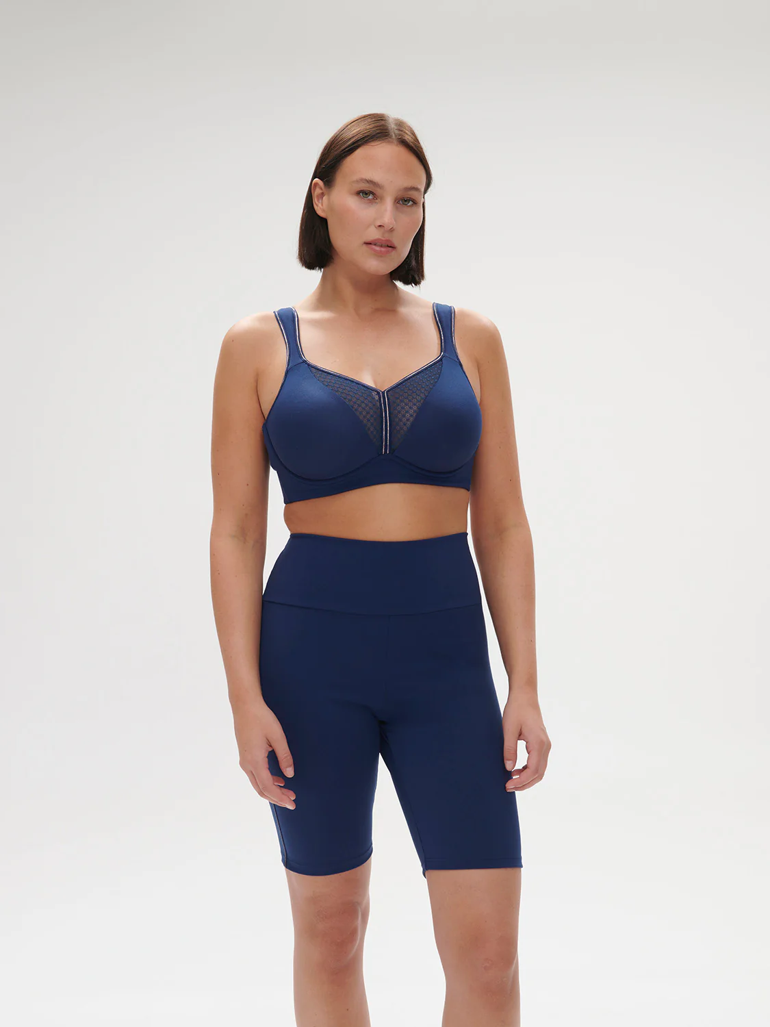 Harmony High Impact Sports Bra w/ Underwire - Midnight Blue - Image 13