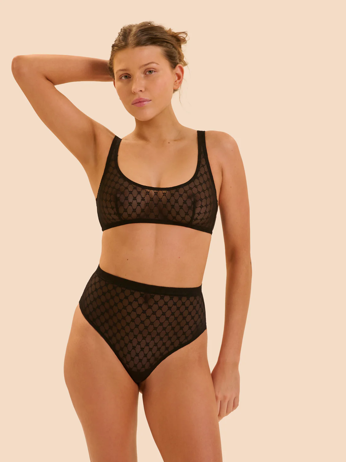 Plume Bralette - Black - Image 6