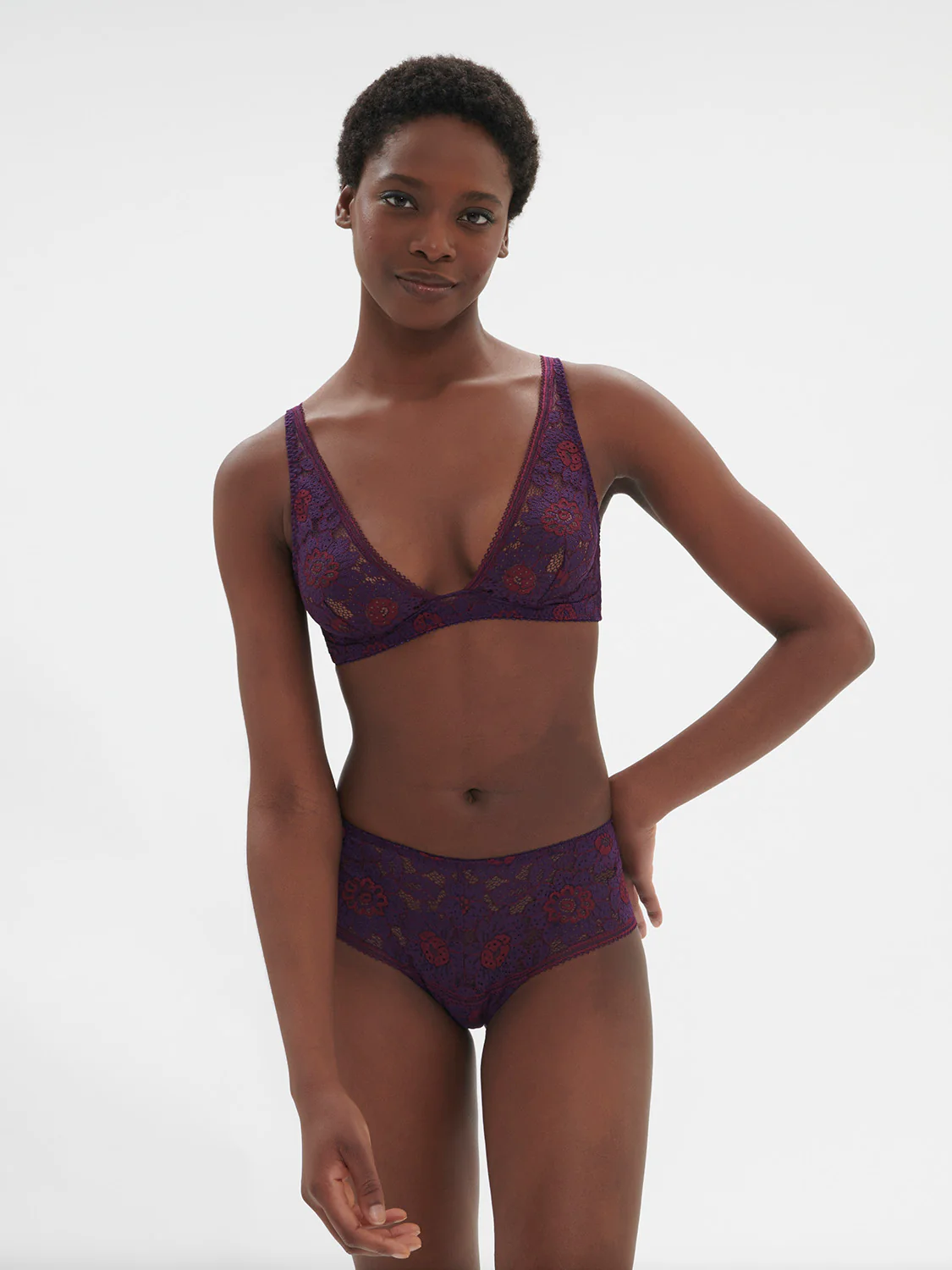 Festive Bralette - Euphoria Purple - Image 8