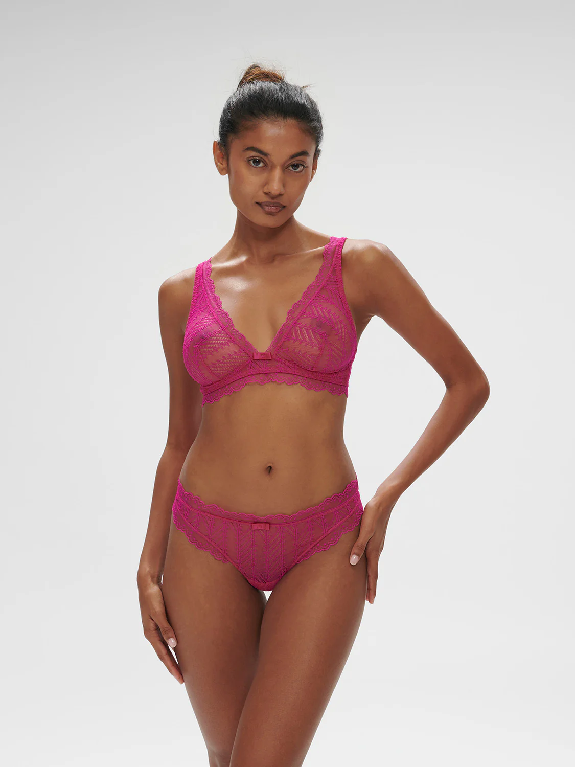 Canopée Bralette - Hibiscus Pink - Image 3
