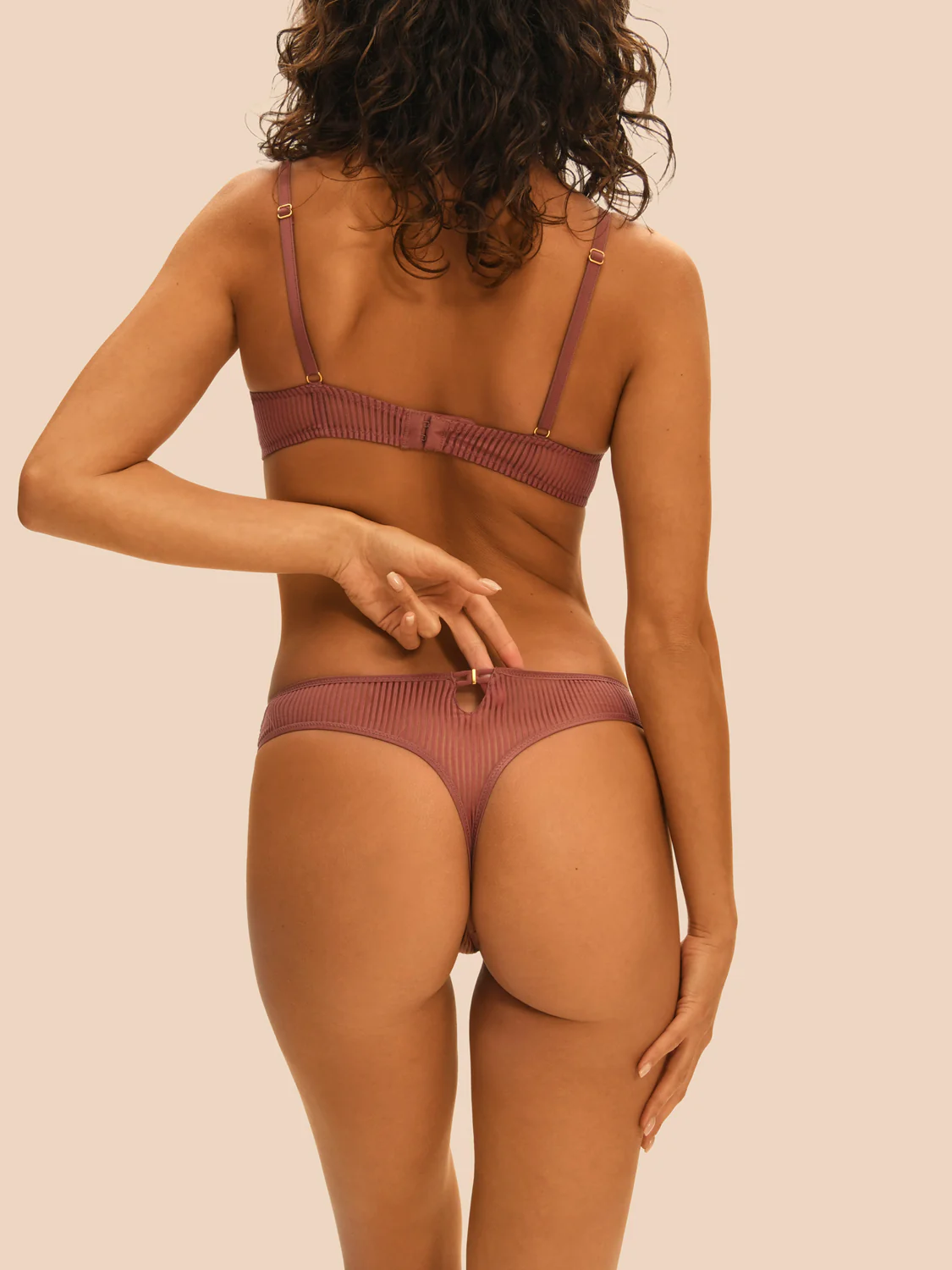 Angele Bralette - Mulberry - Image 4