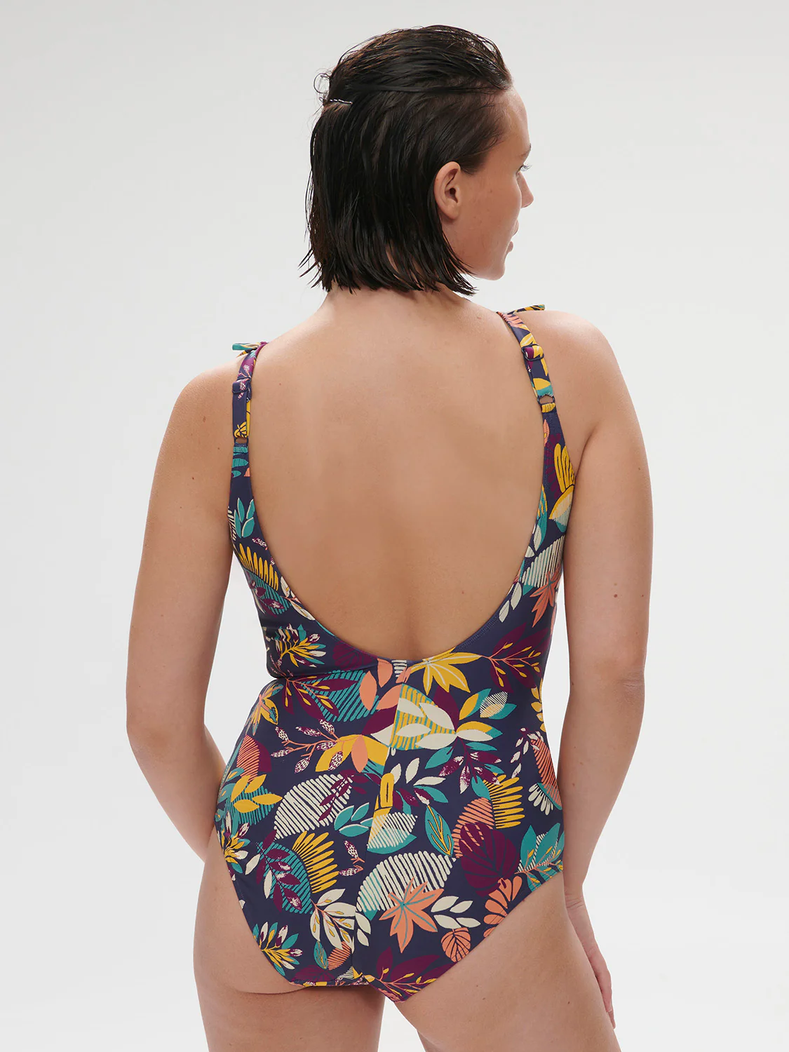 Melia Wireless Padded One-Piece - Seaside Blue - Image 2