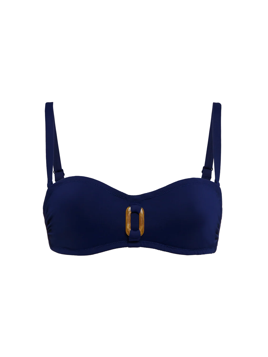 Magnetic Underwire Bandeau - Navy - Image 7