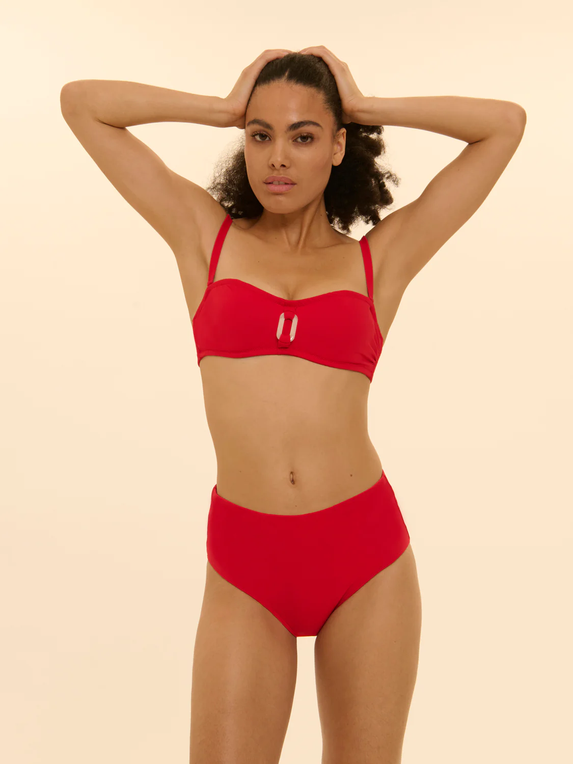 Magnetic Underwire Bandeau - Scarlet - Image 5