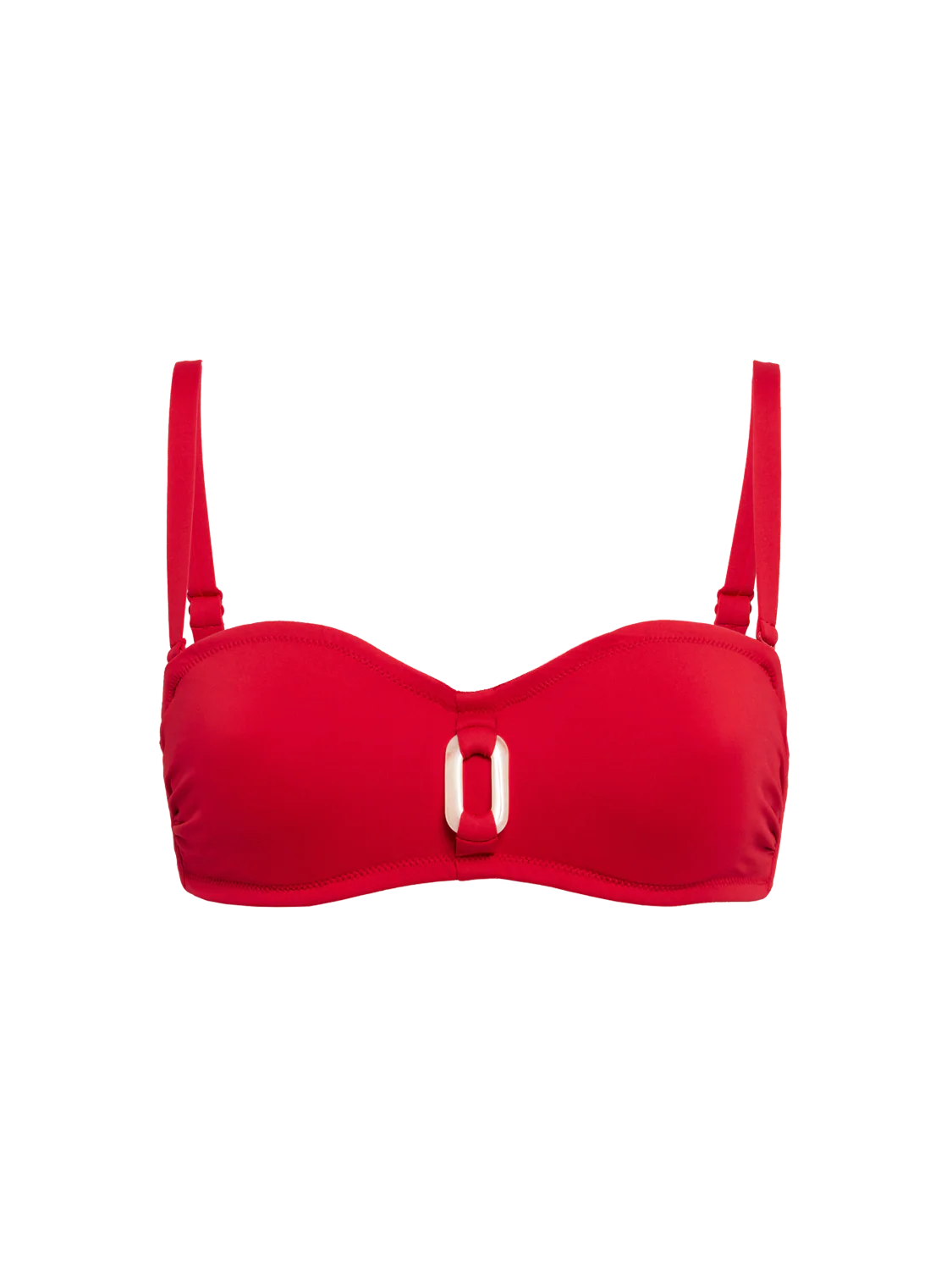 Magnetic Underwire Bandeau - Scarlet - Image 7